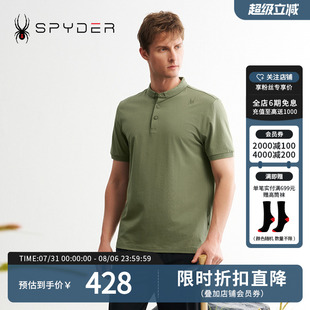POLO衫 SPYDER夏季 LIFE户外休闲运动短袖 新品 T恤24MS477M 男URBAN