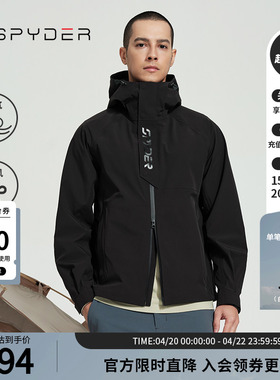 SPYDER蜘蛛春夏男子SKI LIFE户外休闲运动夹克外套24CS103M