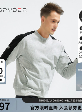 SPYDER蜘蛛雪服秋冬男子356 STYLE系列时尚舒适运动卫衣22CF303M