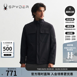 LIFE保暖防水休闲夹克外套24CF107M SPYDER蜘蛛秋冬男子MOUNTAIN