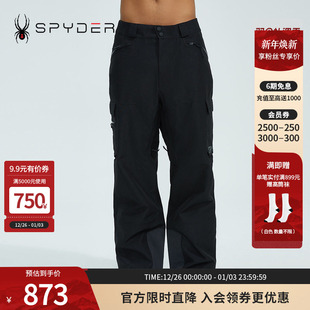 防水专业滑雪裤 男子Freeski时尚 22US509M 蜘蛛雪服雪季 SPYDER