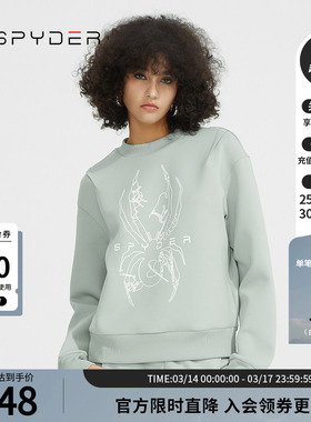 SPYDER蜘蛛秋冬女子356 STYLE时尚舒适亲肤运动套头卫衣22CF312W