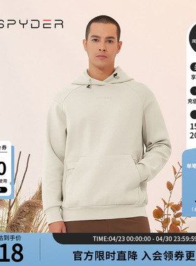 SPYDER蜘蛛秋冬男子URBAN LIFE舒适通勤户外运动内搭卫衣23CF309M
