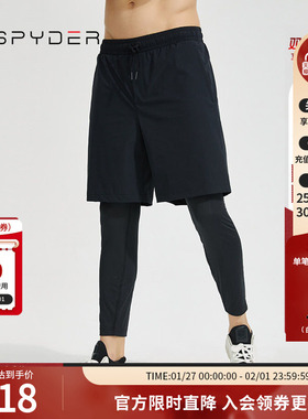 SPYDER蜘蛛雪服新品男子TRAINING时尚舒适透气裤子22CF535M