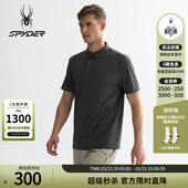 SPYDER蜘蛛春夏男子TRAINING凉感户外休闲运动短袖 25ES461M POLO衫