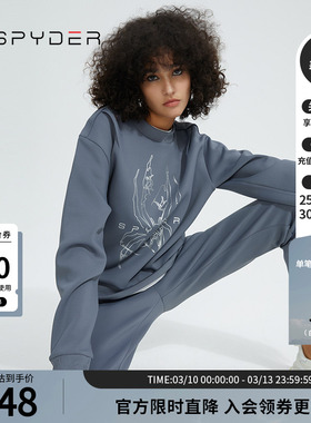SPYDER蜘蛛雪服秋冬女子356 STYLE系列时尚舒适运动卫衣22CF312W
