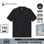 24ES403M POLO衫 SPYDER蜘蛛春夏男URBAN LIFE罗马布耐磨亨利领短袖