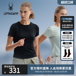 女子TRAINING休闲运动短袖 SPYDER春夏新品 T恤25CS420W