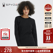 SPYDER蜘蛛雪服新品 女子FREE SKI亲肤透气运动打底上衣22CF426W