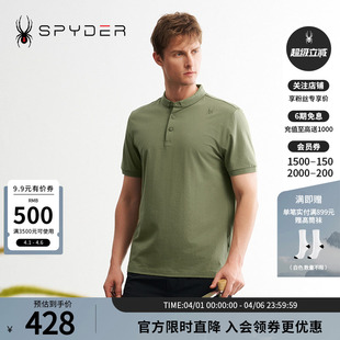 SPYDER蜘蛛春夏男子URBAN T恤24MS477M LIFE休闲透气复古运动短袖