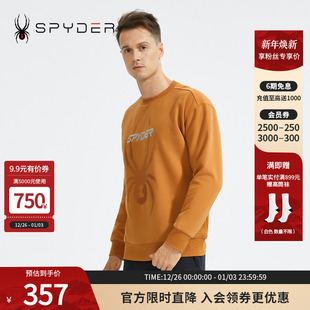 SPYDER蜘蛛秋冬男子356 STYLE中意简约休闲保暖套头卫衣22CF309M