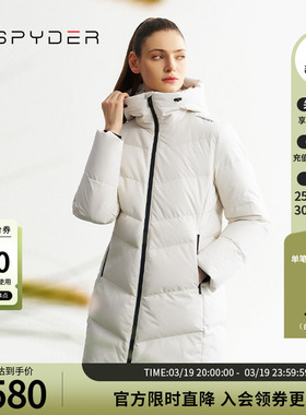 SPYDER秋冬新品羽绒服女MOUNTAIN LIFE 防水保暖羽绒外套24MF210W