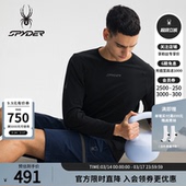SPYDER蜘蛛春夏男子TRAINING运动户外休闲圆领长袖 T恤25CS487M