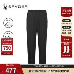 24CS539M 男子TRAINING透气轻薄户外休闲运动长裤 SPYDER夏季 新品