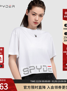 SPYDER蜘蛛雪服春夏女子MFO系列运动短袖T恤夏21MS404W