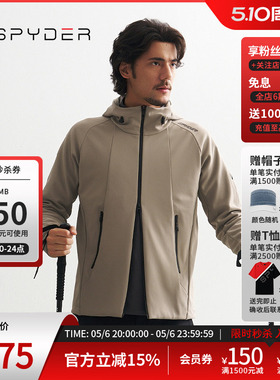 SPYDER蜘蛛秋冬男子MOUNTAIN LIFE保暖舒适休闲夹克外套24CF141M
