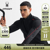 SPYDER蜘蛛秋冬男子TRAINING户外休闲运动半高领长袖 T恤25CS469M