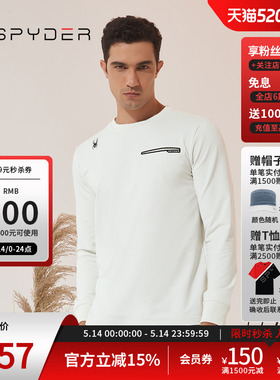 SPYDER蜘蛛秋冬男子URBAN LIFE舒适休闲长袖打底运动T恤23CF413M