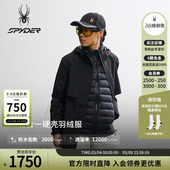 SPYDER蜘蛛秋冬女子防水户外运动鹅绒三合一硬壳羽绒服25MF212W