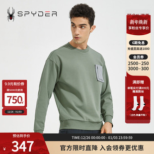 男子356 新品 STYLE套头卫衣22CS311M 蜘蛛雪服雪季 SPYDER