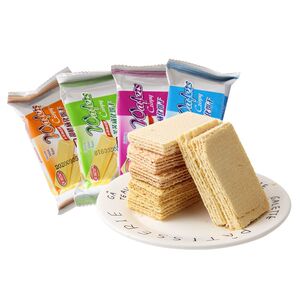 来利发夹心威化饼干小吃