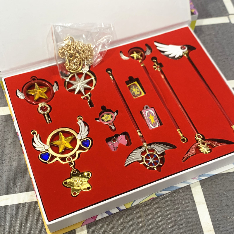 百变小樱魔卡少女星星变身项链