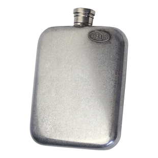 户外露营便携酒壶 1914复古做旧 English Pewter英国进口随身酒壶