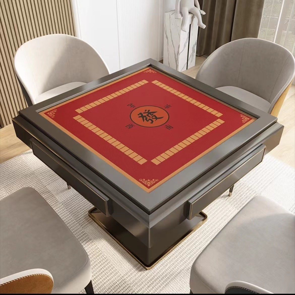 棋牌室正方形隔音防滑可水洗麻将桌垫扑克牌九垫防噪音耐磨牌桌,运动/瑜伽/健身/球迷用品,麻将垫,淘宝优惠券,粉丝福利购,淘宝优惠卷