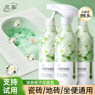 兰家香氛洁厕泡泡慕斯马桶清洁剂强力除垢去黄智能马桶专用清香型