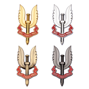 SAS英国S.A.S特种空勤团空降标志胸特空降伞兵特种部队章徽章车标