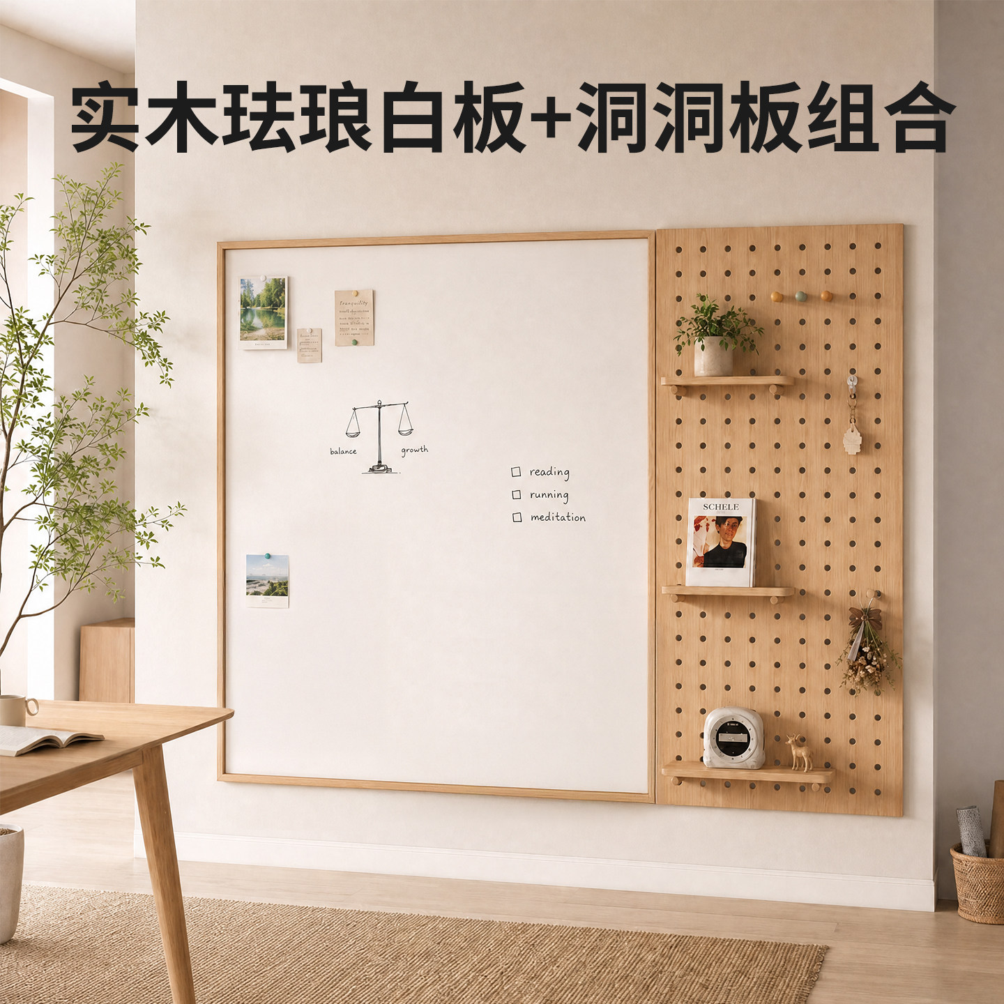 【全国上门安装】洞洞板+白板