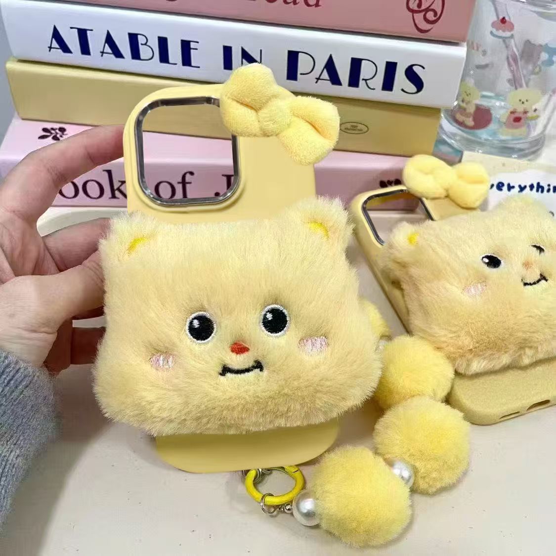 适用opporeno14软硅胶黄油小熊