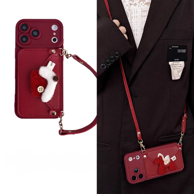 适用真我gt8软硅胶趣味小马卡包