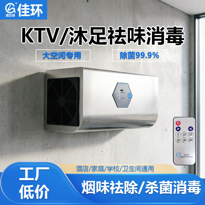 广佳环10g壁挂式臭氧发生器家庭KTV食堂车间除菌除异味仓库净化器