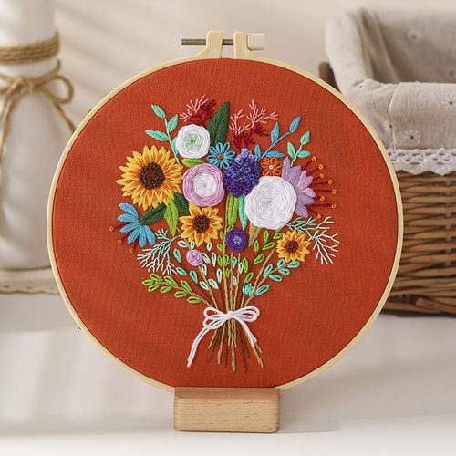 刺绣diy手工自绣材料包