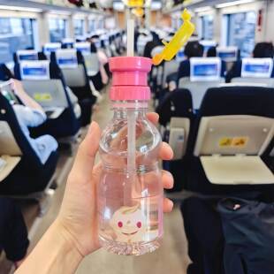 【旅行好物】儿童外出饮料吸管瓶盖矿泉水喝水神器高铁带娃转换头