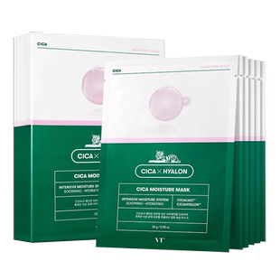 VT沁润补水面膜积雪草保湿植萃加持膜布服帖换季熬夜单盒