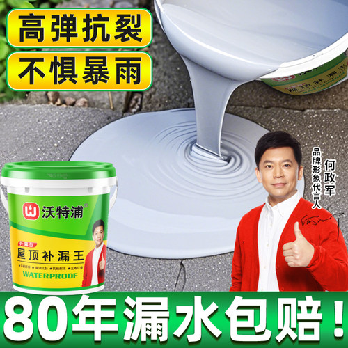 【漏水包赔】屋顶防水补漏涂料