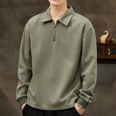 半拉链潮牌宽松休闲卫衣重磅