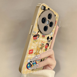 米奇鼠布鲁托适用于oppofindx9手机壳findx9pro新款 x8s卡通x7ultra可爱小羊皮x6网红x5好看a97男女A6高级支架