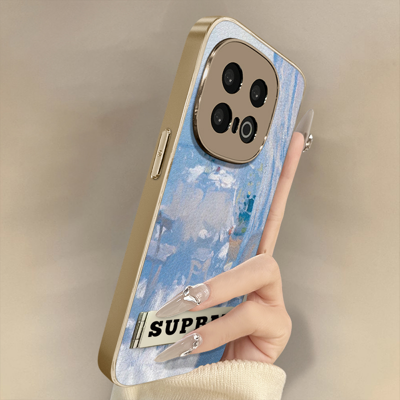 海的自由适用vivoiqoo13手机壳12高级11网红10趣味neo10新款9可爱8女款7电镀小羊皮6全包防摔Z9x支架保护套