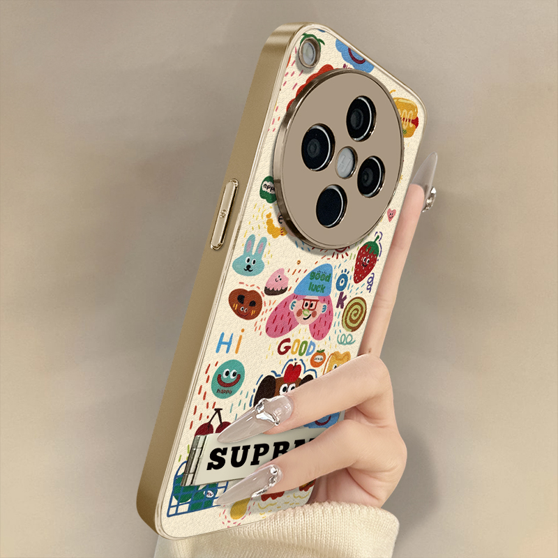 浙皇适用于oppofindx8手机壳x7ultra新款x6pro小羊皮x5女a97高级a93s全包a72防摔a57支架秋冬可爱a2开心女孩