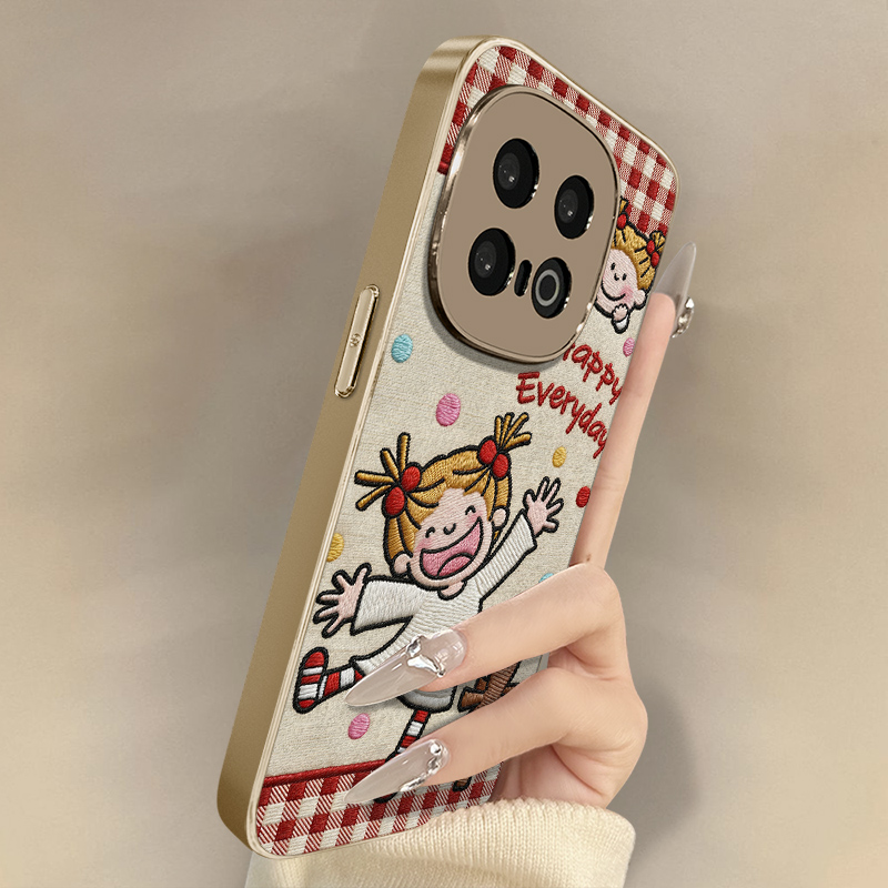女孩每天开心适用于vivoiqoo15手机壳新款13卡通12可爱小羊皮11网红neo11好看10pro男女z10turbo高级z9x支架