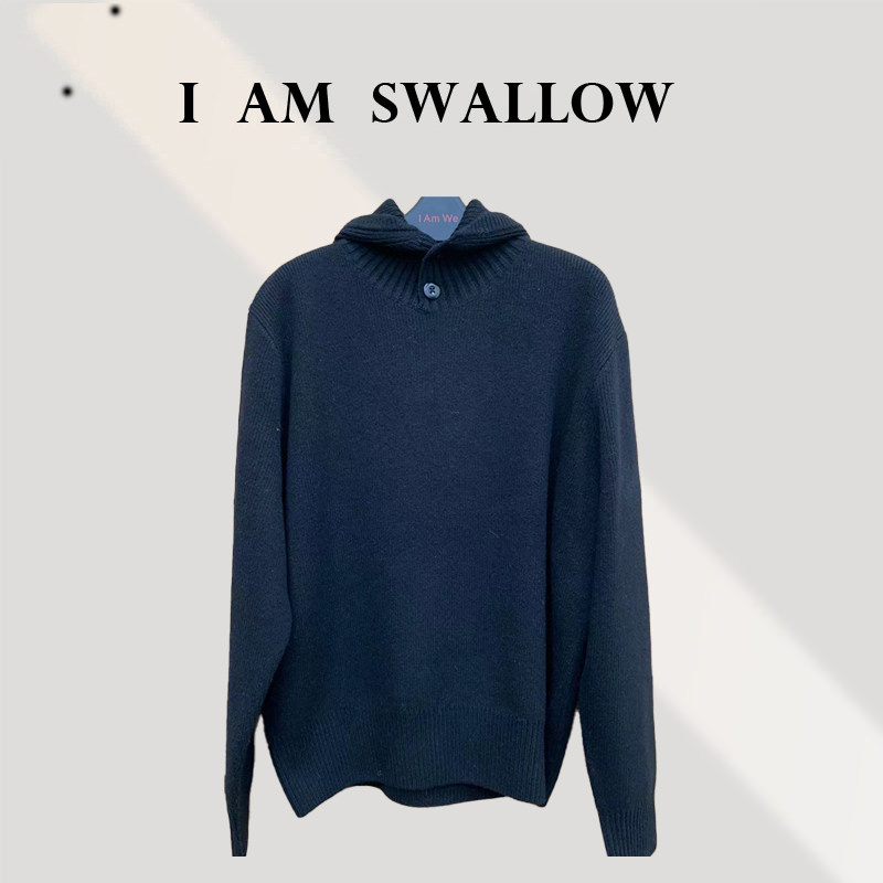 【A/M Swallow】25AX秋冬新品连帽套头毛衣P25378#725
