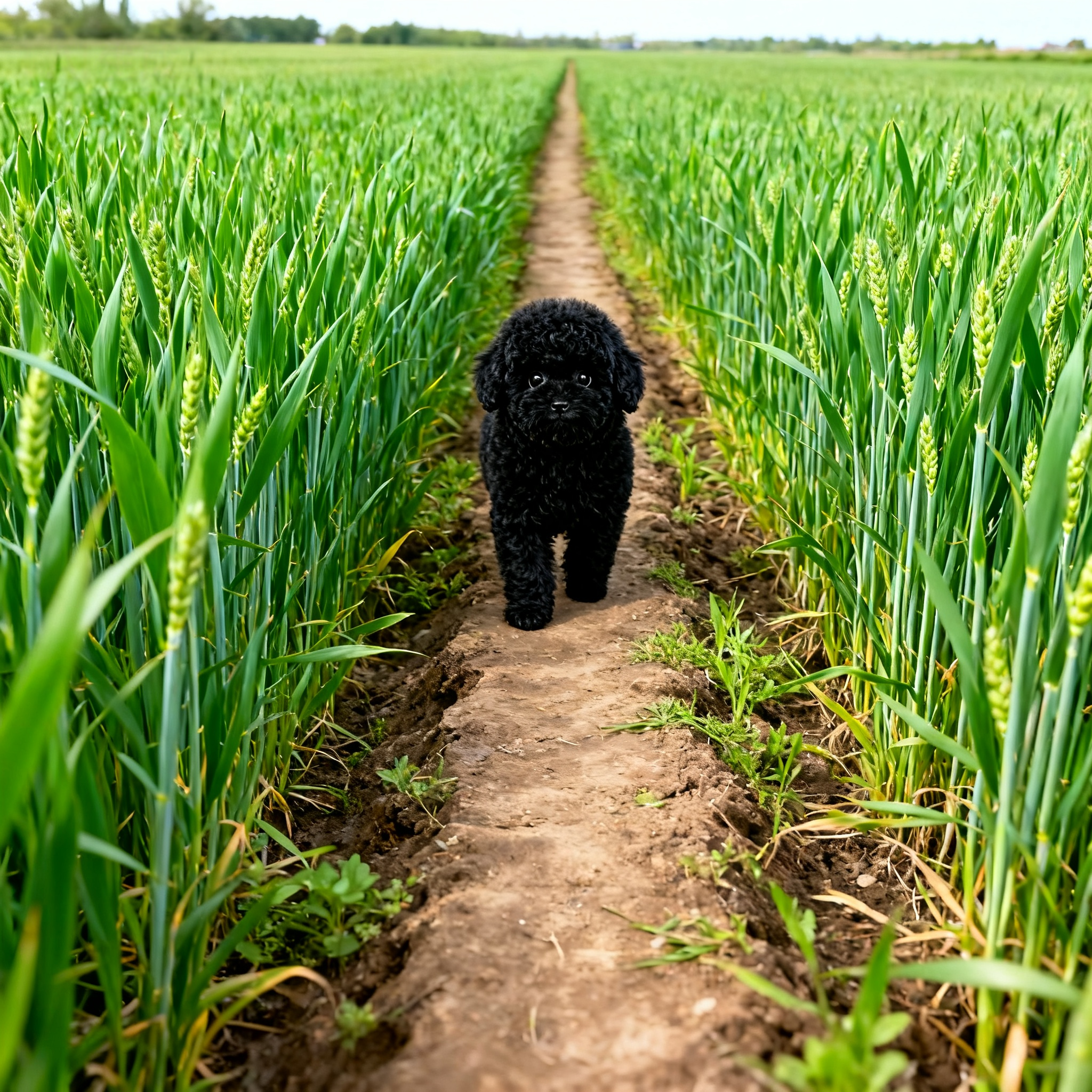 泰迪幼犬黑超萌幼崽家庭犬宠物
