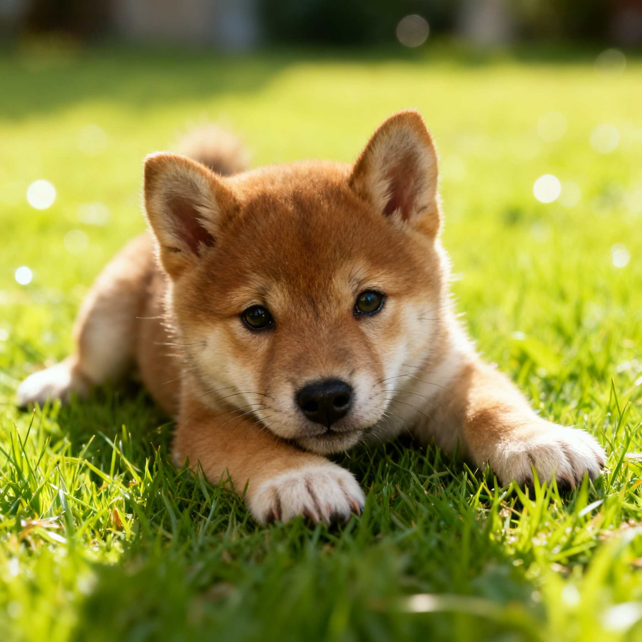 便宜小狗日本家养混血赤色狗狗