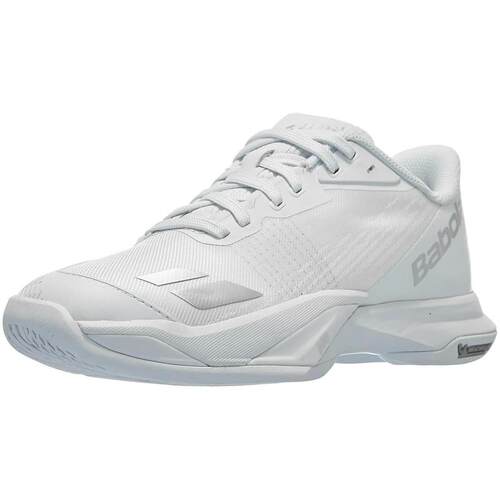 海外代购BABOLAT/百保力女士网球鞋防滑耐磨侧向支撑轻量化白色