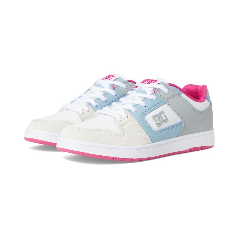 DC女士滑板鞋舒适穿着轻便耐用防滑耐磨透气性好皮革鞋面