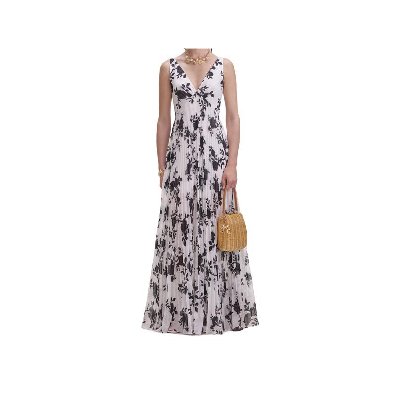 SelfPortrait连衣裙女透气舒适修身显瘦轻盈飘逸凉爽聚酯纤维