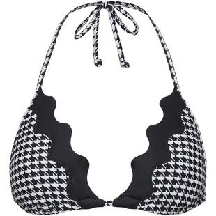 时尚 代购 Seafolly女士泳衣聚拢可拆黑白格纹海滩度假比基尼爆款